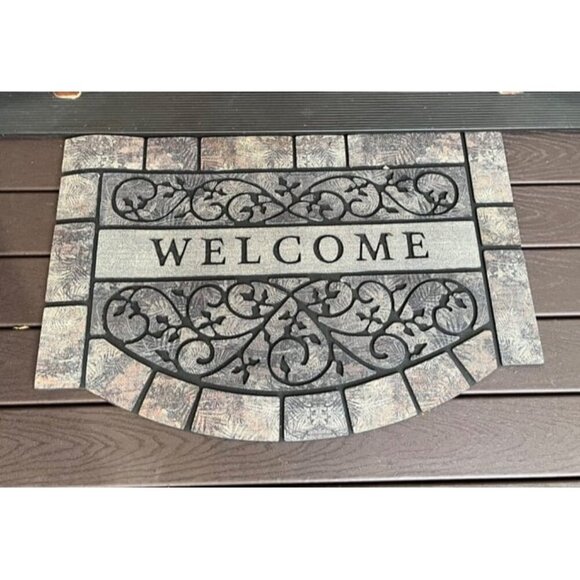 New Thick Welcome Mats Outdoor, 24 * 36" Large Front Door Mat Outdoor Entrance - Picture 1 of 1